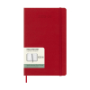 Moleskine large 18 maanden weekagenda 2025/2026 hardcover scharlakenrood (EN) 262538 - 2