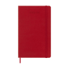Moleskine large 18 maanden weekagenda 2025/2026 hardcover scharlakenrood (EN) 262538 - 1