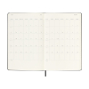 Moleskine large 18 maanden weekagenda 2025/2026 hardcover zwart (EN) - horizontaal 262545 - 4