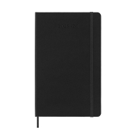 Moleskine large 18 maanden weekagenda 2025/2026 hardcover zwart (EN) 262536