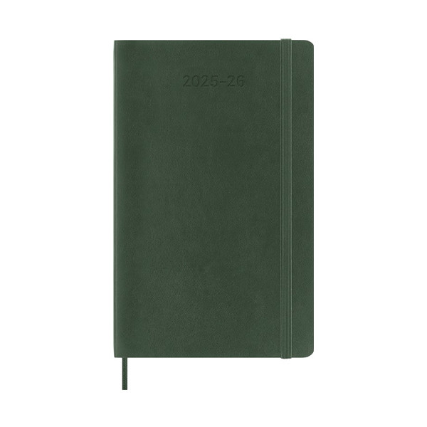 Moleskine large 18 maanden weekagenda 2025/2026 softcover mirte groen (EN) 262544 - 1