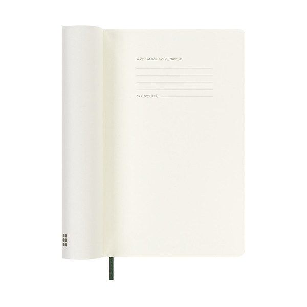 Moleskine large 18 maanden weekagenda 2025/2026 softcover mirte groen (EN) 262544 - 6
