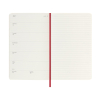Moleskine large 18 maanden weekagenda 2025/2026 softcover scharlakenrood (EN) 262542 - 5