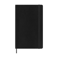 Moleskine large 18 maanden weekagenda 2025/2026 softcover zwart DSB18WN3Y26 262540