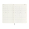 Moleskine large 18 maanden weekagenda 2025/2026 softcover zwart (EN) 262540 - 4