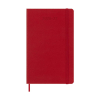 Moleskine large 18 maanden weekagenda 2026-2027 hardcover scharlakenrood EN 440038 - 1