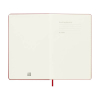 Moleskine large 18 maanden weekagenda 2026-2027 hardcover scharlakenrood EN 440038 - 2