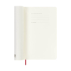 Moleskine large 18 maanden weekagenda 2026-2027 softcover scharlakenrood EN 440042 - 2