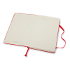 Moleskine large notitieboek gelijnd hard cover rood IMQP060R 313075 - 2