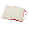 Moleskine large notitieboek gelijnd hard cover rood IMQP060R 313075 - 4
