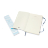 Moleskine large notitieboek gelijnd soft cover blauw IMQP616B20 313078 - 2