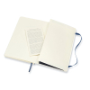 Moleskine large notitieboek gelijnd soft cover blauw IMQP616B20 313078 - 4