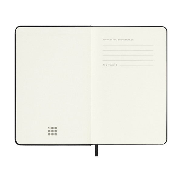 Moleskine pocket 18 maanden weekagenda 2025/2026 hardcover zwart (EN) 262535 - 6