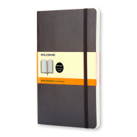Moleskine pocket notitieboek gelijnd soft cover zwart IMQP611 313068