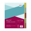 Multo Economy tabbladen A5 gekleurd met 5 tabs (17 gaten) 3007310700 205702