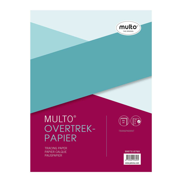 Multo kalkpapier A4 65 g/m² 50 vellen (23 gaten) 3007310760 205690 - 1