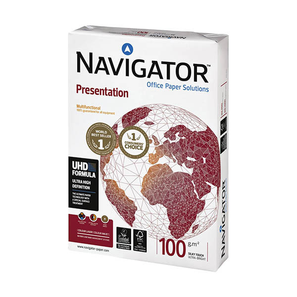Navigator Presentation papier 1 pak van 500 vel A4 - 100 grams 425224 - 1