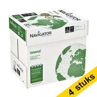 Navigator Universal Paper 4 dozen van 2500 vellen A4 - 80 g/m² Navigatordoos4 065255