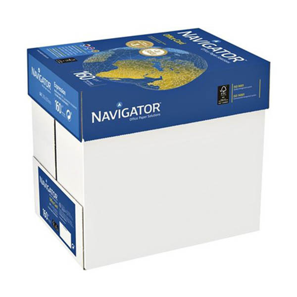 Navigator kopieerpapier 1 doos van 1.250 vel A4 - 160 grams 217880 - 1