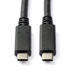 Nedis USB-C naar USB-C kabel zwart (1 meter)