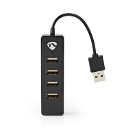 Nedis USB 2.0-hub (4 poorten) UHUBU2420BK K120200058