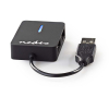 Nedis USB 2.0-hub compact (4 poorten) UHUBU2410BK K030200022 - 3