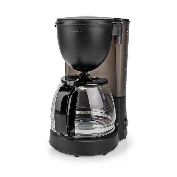 Nedis koffiezetapparaat zwart 1,25 liter KACM150EBK K170108122 - 1