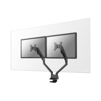 Newstar veiligheidsscherm voor 2 monitoren transparant 139 x 74 cm 200320