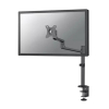 Neomounts Next Lite ruimtebesparende monitorarm voor 1 monitor zwart (met klem en bladdoorvoer) 204011 - 1