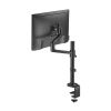 Neomounts Next Lite ruimtebesparende monitorarm voor 1 monitor zwart (met klem en bladdoorvoer) 204011 - 4