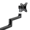 Neomounts Next Lite ruimtebesparende monitorarm voor 1 monitor zwart (met klem en bladdoorvoer) 204011 - 6