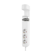 Neomounts bureau stekkerdoos met 3 stopcontacten en 3 USB wit 204029 - 1