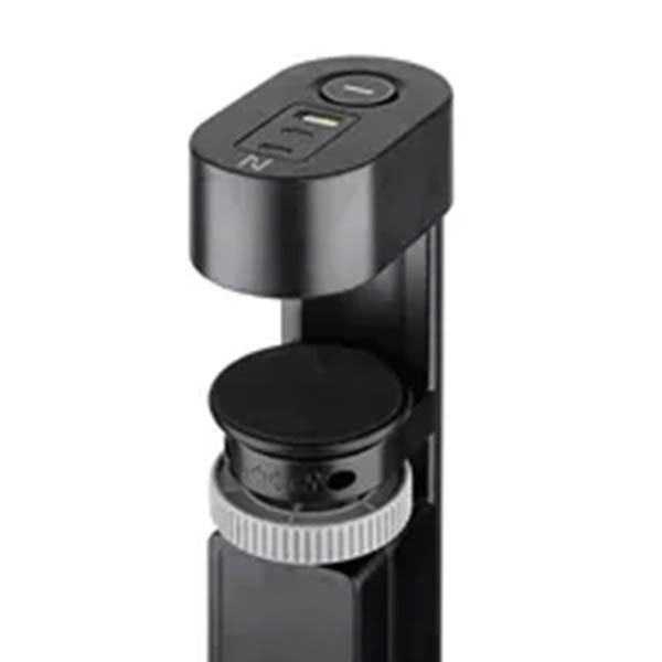 Neomounts bureau stekkerdoos met 3 stopcontacten en 3 USB zwart 204028 - 4