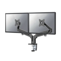 Neomounts monitorarm voor 2 monitoren zwart (met klem) DS70-810BL2 200331