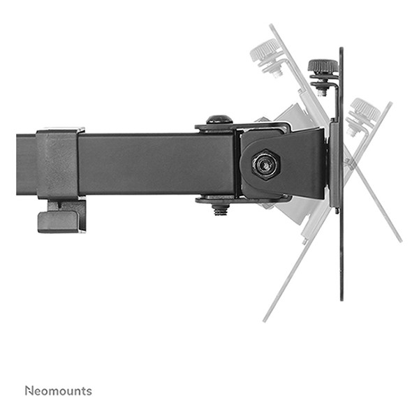 Neomounts monitorarm voor 2 monitoren zwart (met klem en bladdoorvoer) FPMA-D550DBLACK 200332 - 5