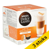 Aanbieding: 3x Nescafé Dolce Gusto kofficups Latte Macchiato Caramel (16 stuks)