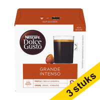 Aanbieding: 3x Nescafe Dolce Gusto Grande Intenso koffiecups (16 stuks)