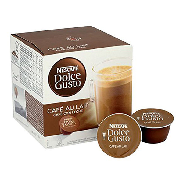 Nescafé Dolce Gusto koffiecups Cafe au Lait (16 stuks) 423313 - 2