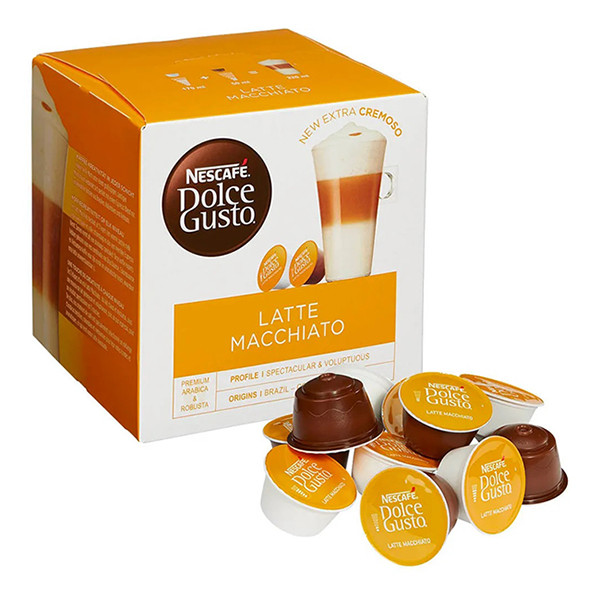Nescafe Dolce Gusto Nescafé Dolce Gusto latte macchiato (16 stuks) 53906 423152 - 2