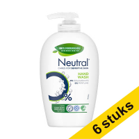 Aanbieding: 6x Neutral parfumvrije vloeibare handzeep (250 ml)