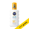 Aanbieding: 2x Nivea Sun Kids Protect & Sensitive zonnebrand spray SPF50+ 200 ml SNI06304 - 1