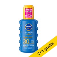 Aanbieding: 3x NIVEA SUN Zonnecrème Protect & Hydrate Zonnespray SPF30 200 ML SNI06299