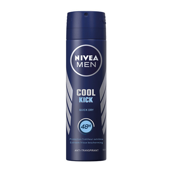 Nivea deodorant spray Cool Kick for men (150 ml) SNI05041 - 1