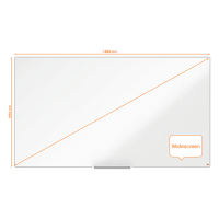Nobo Impression Pro Widescreen whiteboard magnetisch emaille 188 x 106 cm 1915252 247405