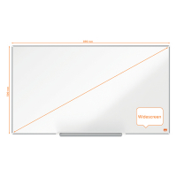 Nobo Impression Pro Widescreen whiteboard magnetisch emaille 89 x 50 cm 1915249 247402