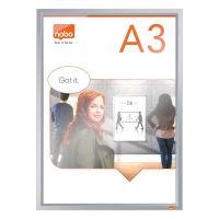 Nobo Impression Pro kliklijst met aluminium frame A3 1915577 247465