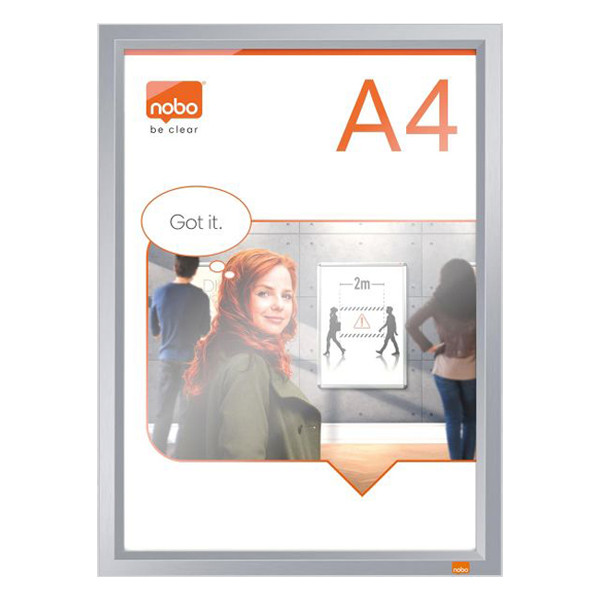 Nobo Impression Pro kliklijst met aluminium frame A4 1915578 247466 - 1