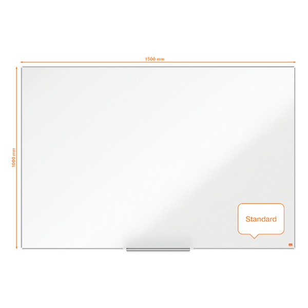 Nobo Impression Pro whiteboard magnetisch email 150 x 100 cm 1915397 247409 - 1
