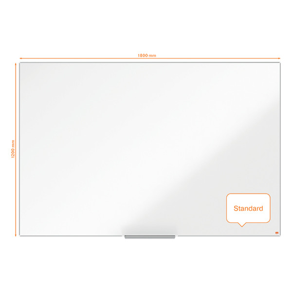 Nobo Impression Pro whiteboard magnetisch email 180 x 120 cm 1915399 247411 - 1
