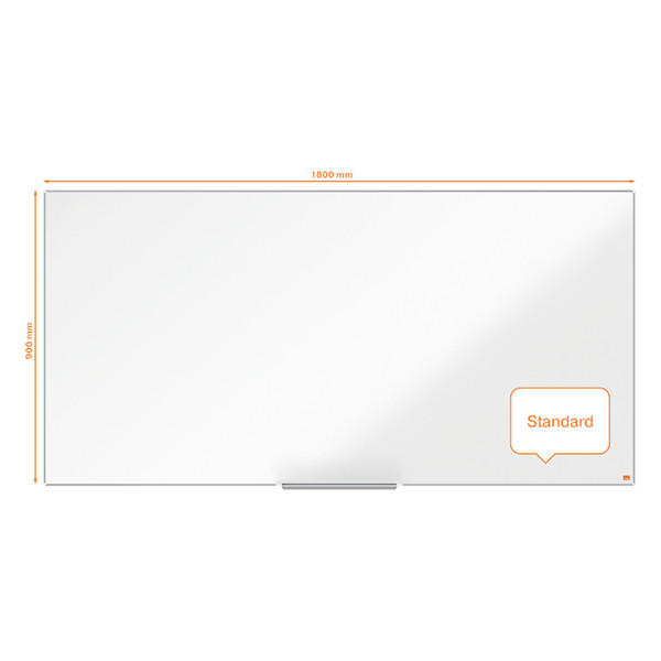 Nobo Impression Pro whiteboard magnetisch email 180 x 90 cm 1915398 247410 - 1